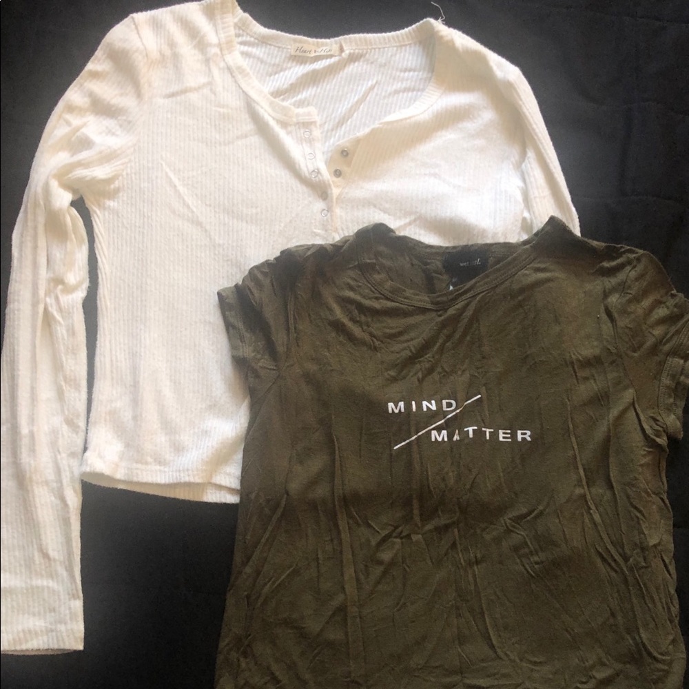 Trendy two shirt bundle